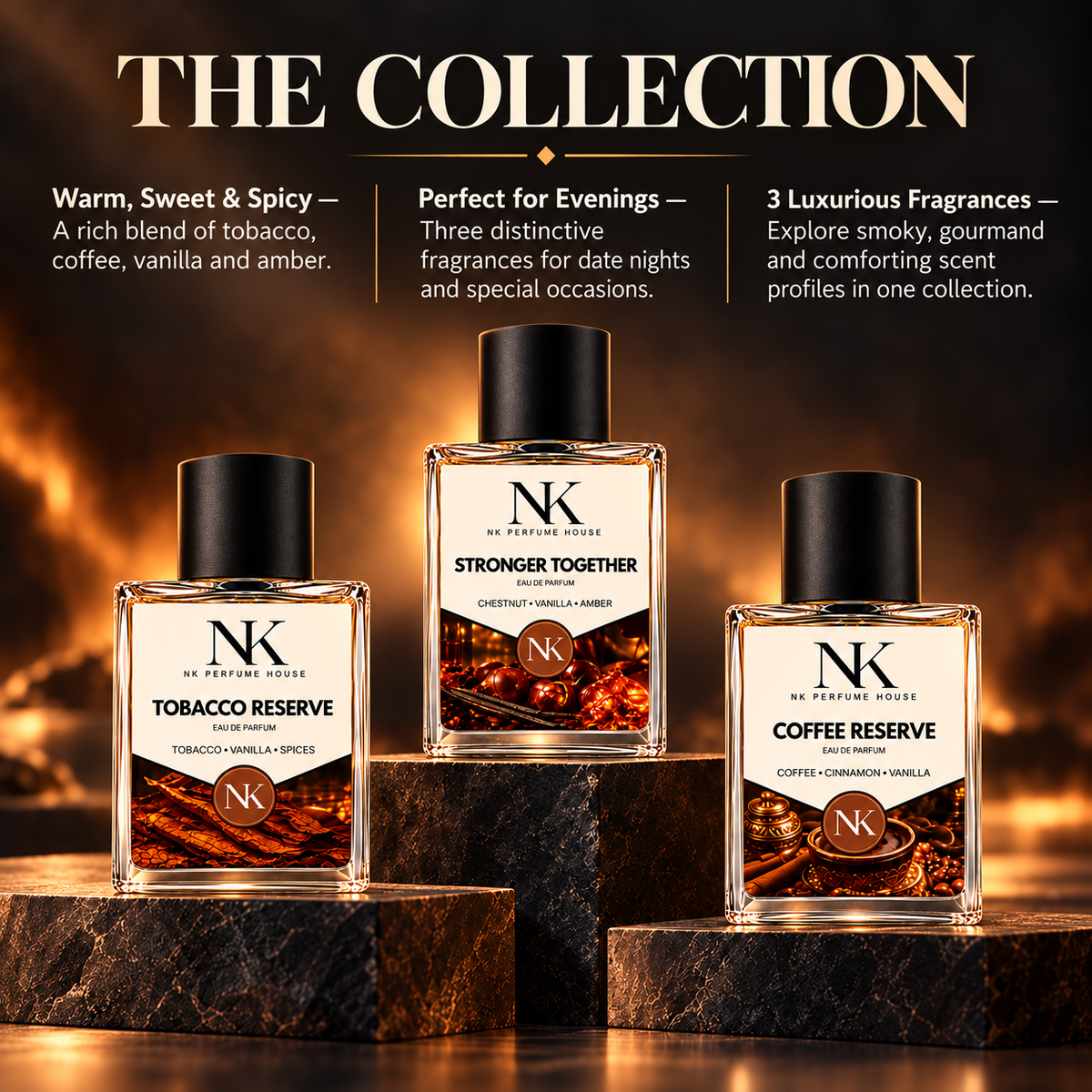 The Sweet & Spicy Trio – 3 × 50ml Gift Set