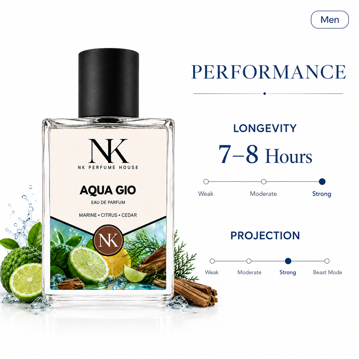 AQUA GIO inspired by Acqua di Gio - EDP 50ml