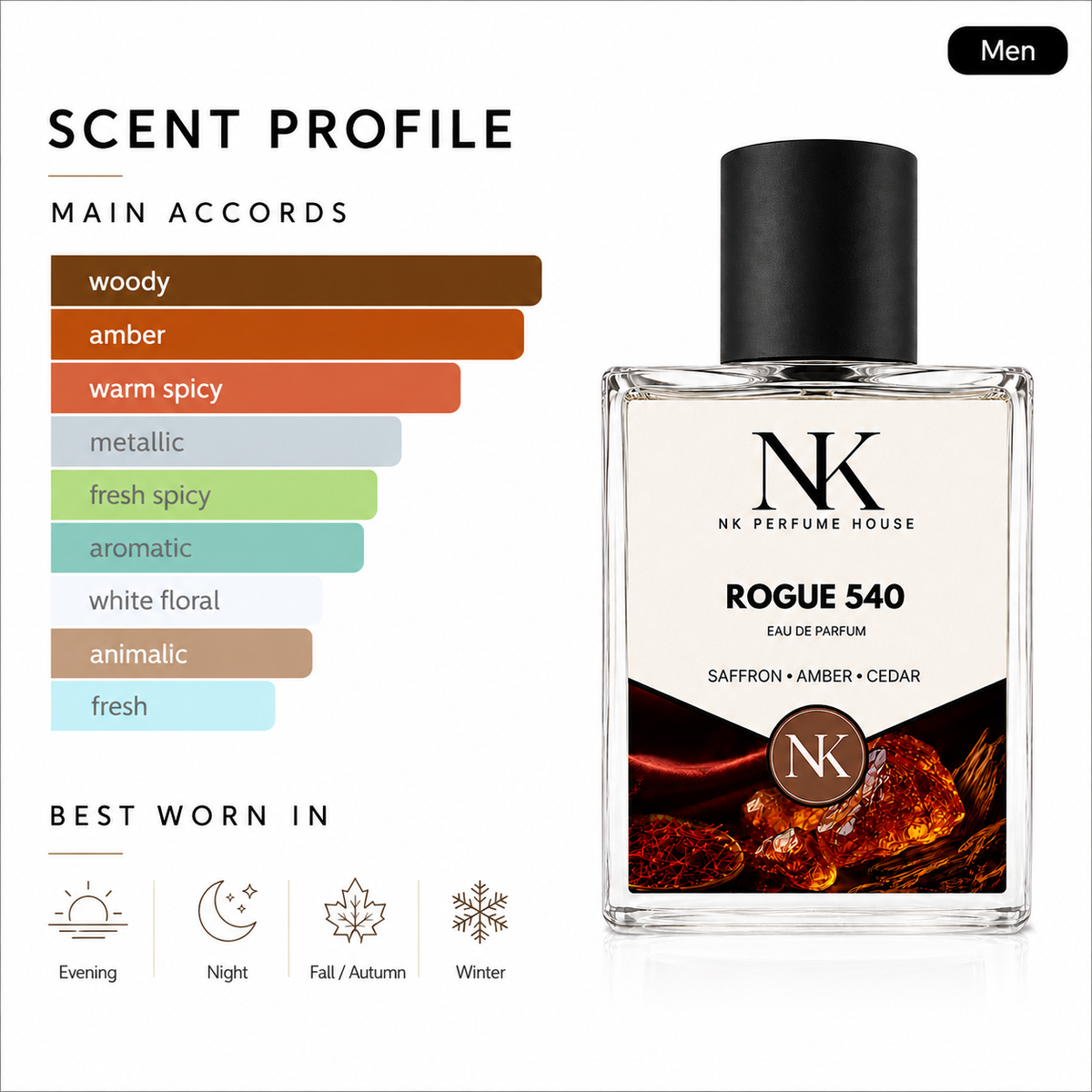 ROGUE 540 inspired by Rouge 540 - EDP 50ml