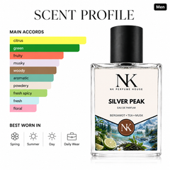 SILVER PEAK inspired by Silver Mountain Water - EDP 50ml