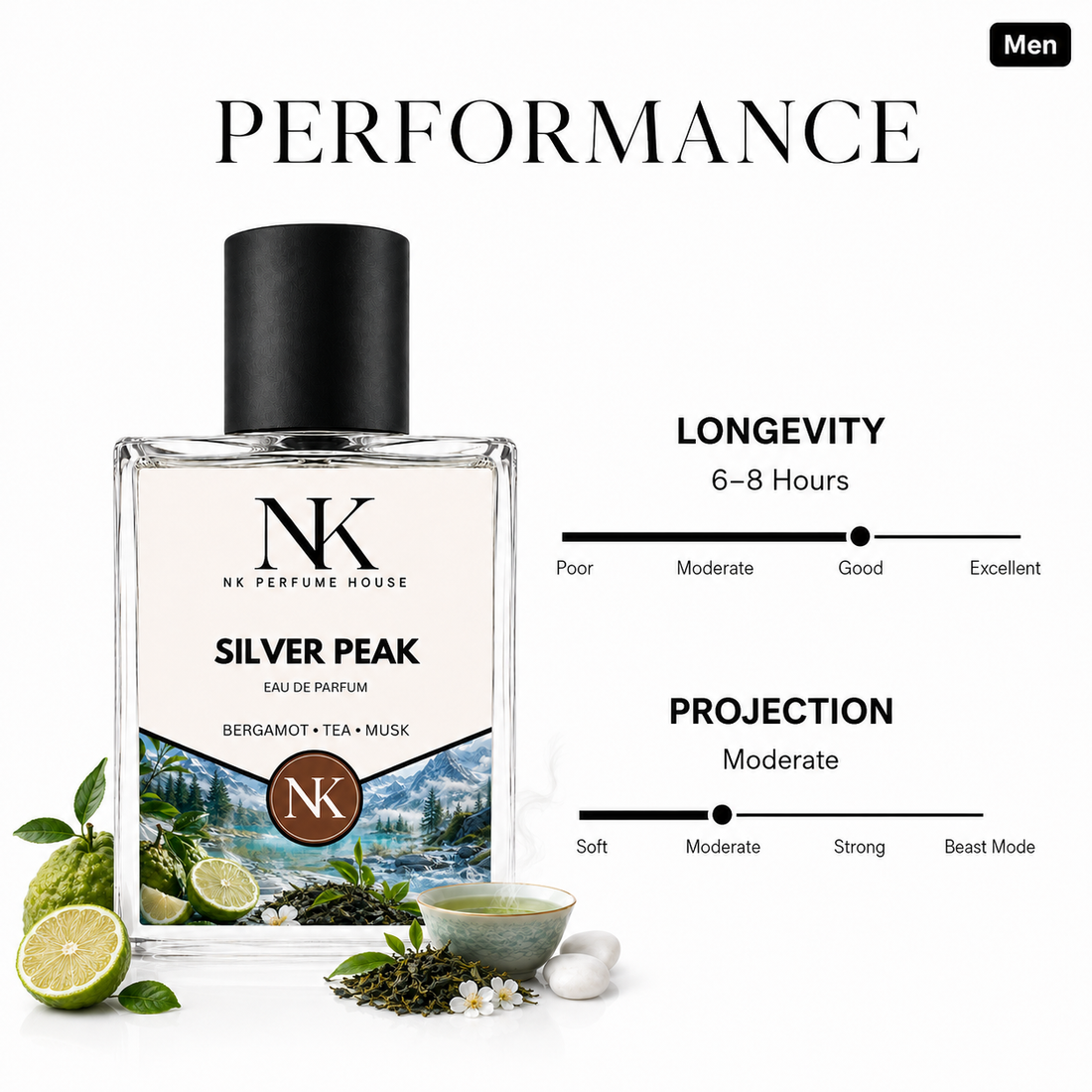 SILVER PEAK inspired by Silver Mountain Water - EDP 50ml